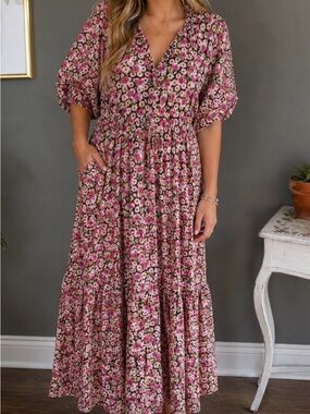 banjanan heather crochet maxi dress Madewell Banjanan Heather Crochet Dress | Madewell